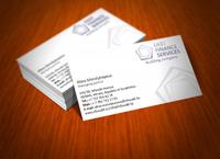 Визитка для аудиторской компании "EAST FINANCE SERVICES" (г. Алматы)